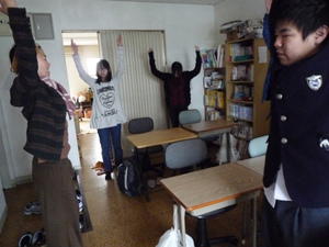 ヨガでストレッチ
