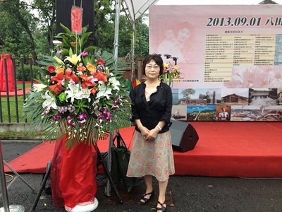八田夫人像除幕式、台南市議会訪問　写真