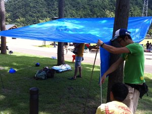 呑衆野外レク「日帰りキャンプ&BBQ」at2012.9.2