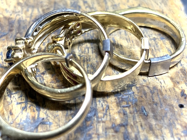 指輪サイズ直し、磨き、リフォーム、ジュエリー、結婚指輪、マリッジリングなど加工出来ます！石川県