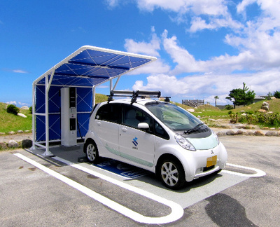 屋久島の電気自動車